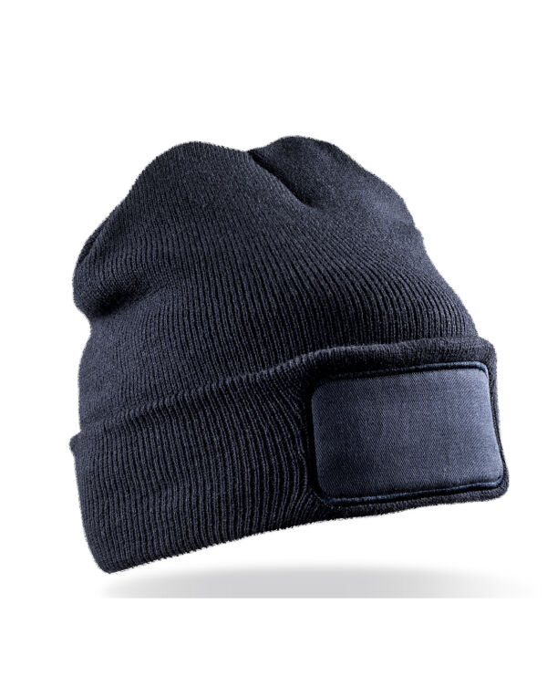 Result Recycled Double Knit Printer Beanie